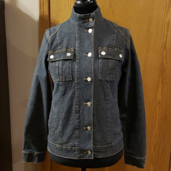 Isda & Co denim jacket like new sharp 👌 😎 - Picture 1 of 5